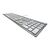 CHERRY KC 6000 SLIM FOR MAC Keyboard USB UK JK-1610GB-1