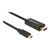 DeLOCK USB-C to DisplayPort (DP Alt Mode) 4K 60Hz 3m 85257