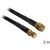 DeLOCK CFD200 Antenna extension cable SMA 2m black 88443