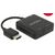 DeLOCK HDMI Audio Extractor 4K 60 Hz black 63276