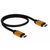 DeLOCK HDMI cable  50cm 8K black, gold 85726