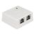 DeLOCK Modular Wall Surface mount RJ-45 white 86269