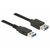 DeLOCK USB extension cable 50cm black 85053