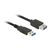 DeLOCK USB extension cable 50cm black 85053