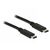 DeLOCK  USB-C (M) to USB-C (M) USB 2.0 50cm black 83672
