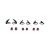 Jabra Evolve 75e Accessory Pack Accessory kit 14101-69