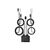 Lindy 2 Port KVM DP 1.2, USB Type C, USB 2.0 42346
