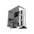 Thermaltake Core P3 TG Snow Tempered CA-1G4-00M6WN-05