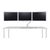 Ergotron HX Triple Monitor Bow Kit 24" white  98-009-216