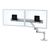 Ergotron LX Desk Dual Direct Arm 25" white 45-489-216