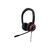 V7 HU540E Headset on-ear wired USB black, red HU540E