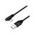 LogiLink  USB-C (M) angled to USB (M) straight 1m CU0138