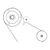 Zebra Main drive belt kit P1006068