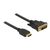Delock Adapter cable HDMI male to DVI-D male 1 m 85652