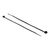 Delock Cable tie high tensile strength 20 cm black  19559