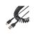 StarTech 50cm USB A to C Charging Cable, Coiled  R2ACC50C-USB-CABLE