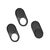 LogiLink Web camera cover black (pack of 3) AA0145