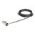 StarTech.com 6.5’ (2m) Laptop Cable Lock, 4 Digit LTLOCKNBL