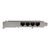 StarTech.com 4 Port PCIe Network Card RJ45 Port  ST4000SPEXI