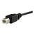 StarTech.com 90cm  Panel Mount USB Cable B FM USBPNLBFBM3