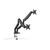 DIGITUS DA90395 Stand adjustable dual arms for 2 LCD DA-90395