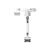 Ergotron HX Mounting kit (articulating arm, desk 45647-216