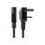 StarTech.com 3ft (1m) UK Computer Power BS13U1M-POWER-LEAD