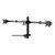 Equip Pro Stand articulating for 3 LCD displays black 650125