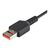 StarTech.com 3ft (1M) Secure Charging Cable, USBA USBSCHAC1M