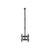 equip Bracket for flat panel plastic, steel black screen 650321