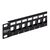 TRENDnet TCKP24 Patch panel (blank) rack mountable 1U TC-KP24
