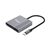 Equip 3 in 1 USBC to HDMI USB-A USB PD Adapter. USB 133488