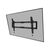 Neomounts WL35550BL18 Mounting kit (wall mount) WL35550BL18