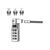 DICOTA Security Combination Lock Exchangeable TNW Head D31713