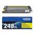 Brother TN248XLY High Yield yellow original box toner TN248XLY