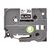 Brother TZe345 Standard adhesive white on black Roll TZE345