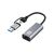 LevelOne USB-0423, Wired, USB Type-A USB Type-C, Ethernet, USB0423