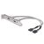 ASSMANN USB panel 5 pin inline (F) to USB (F) AK300301002E