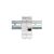 Digitus Professional Keystone jack DIN rail mounting AN25187