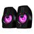 Trust Gemi RGB - Speakers - for PC - 6 Watt (Total) - bla | 22948
