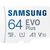 Samsung EVO Plus 2024 R160 microSDXC 64GB Kit, UHS-I U1, A1, Class 10 MBMC64SAEU