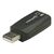 Manhattan USB-A Sound Adapter, USB-A to 3.5mm Mic-in and | 150859