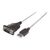 Manhattan USB-A to Serial Converter cable, 45cm, Male to | 151801