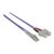 Intellinet Fibre Optic Patch Cable, OM4, LC/SC, 1m, Viol | 751049