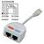 Lindy UTP Port Doubler - Network splitter - RJ-45 (M) to  | 34002