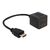 DeLock Adapter HDMI High Speed with Ethernet - Video/audi | 65226