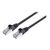 Intellinet Network Patch Cable, Cat6A, 0.5m, Black, Copp | 318754