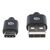 Manhattan USB-C to USB-A Cable, 2m, Male to Male, Black, | 354929