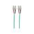 Intellinet Fibre Optic Patch Cable, OM3, SC/SC, 2m, Aqua | 750837