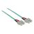 Intellinet Fibre Optic Patch Cable, OM3, SC/SC, 2m, Aqua | 750837